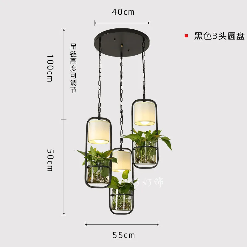 suspension moderne en forme de plante chinoise pour bar et restaurant - Image 8