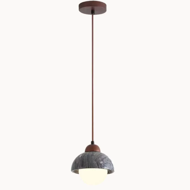 suspension moderne en pierre et bois pour intérieur - Image 6