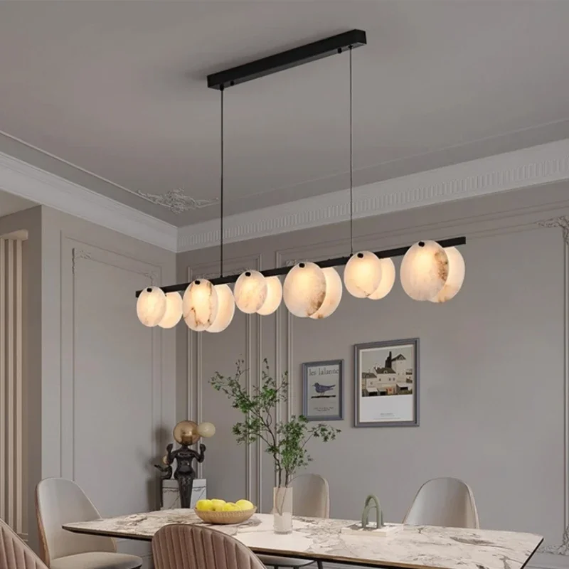 suspension moderne en pierre pour décoration intérieure élégante - Image 2