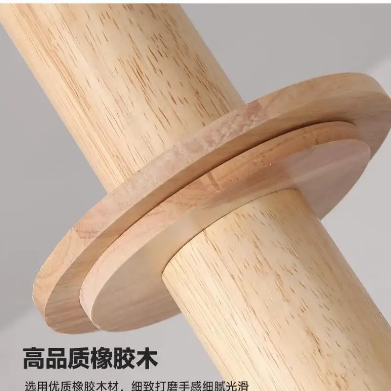 suspension moderne en rondins style japonais pour intérieur élégant - Image 6