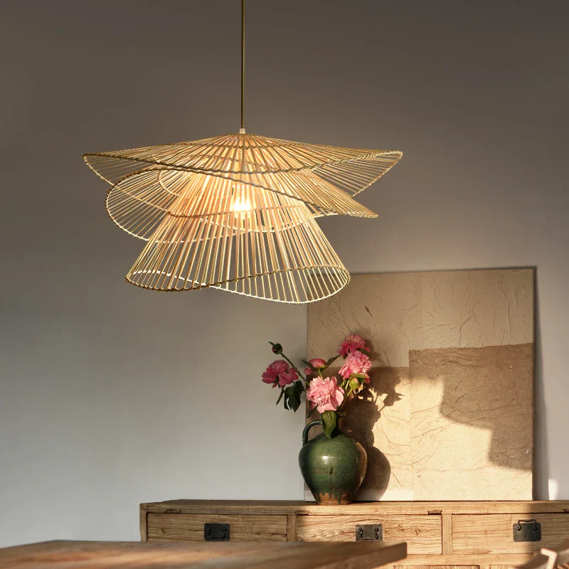 suspension moderne en rotin pour un décor créatif - Image 2