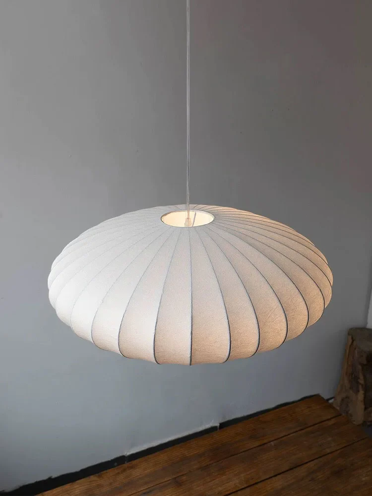 suspension moderne en soie style wabi sabi pour décoration intérieure - Image 5