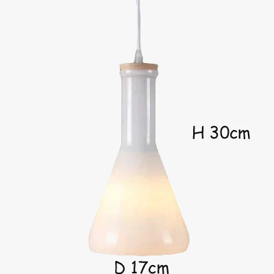 suspension moderne en verre à led pour décoration industrielle - Image 8