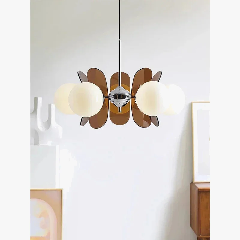 suspension moderne en verre pour décoration d'hôtel et restaurant - Image 4