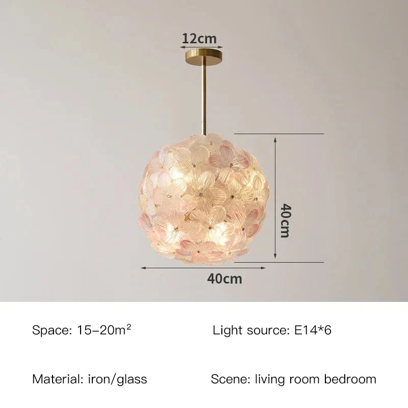 suspension moderne en verre pour décoration intérieure design rétro - Image 7