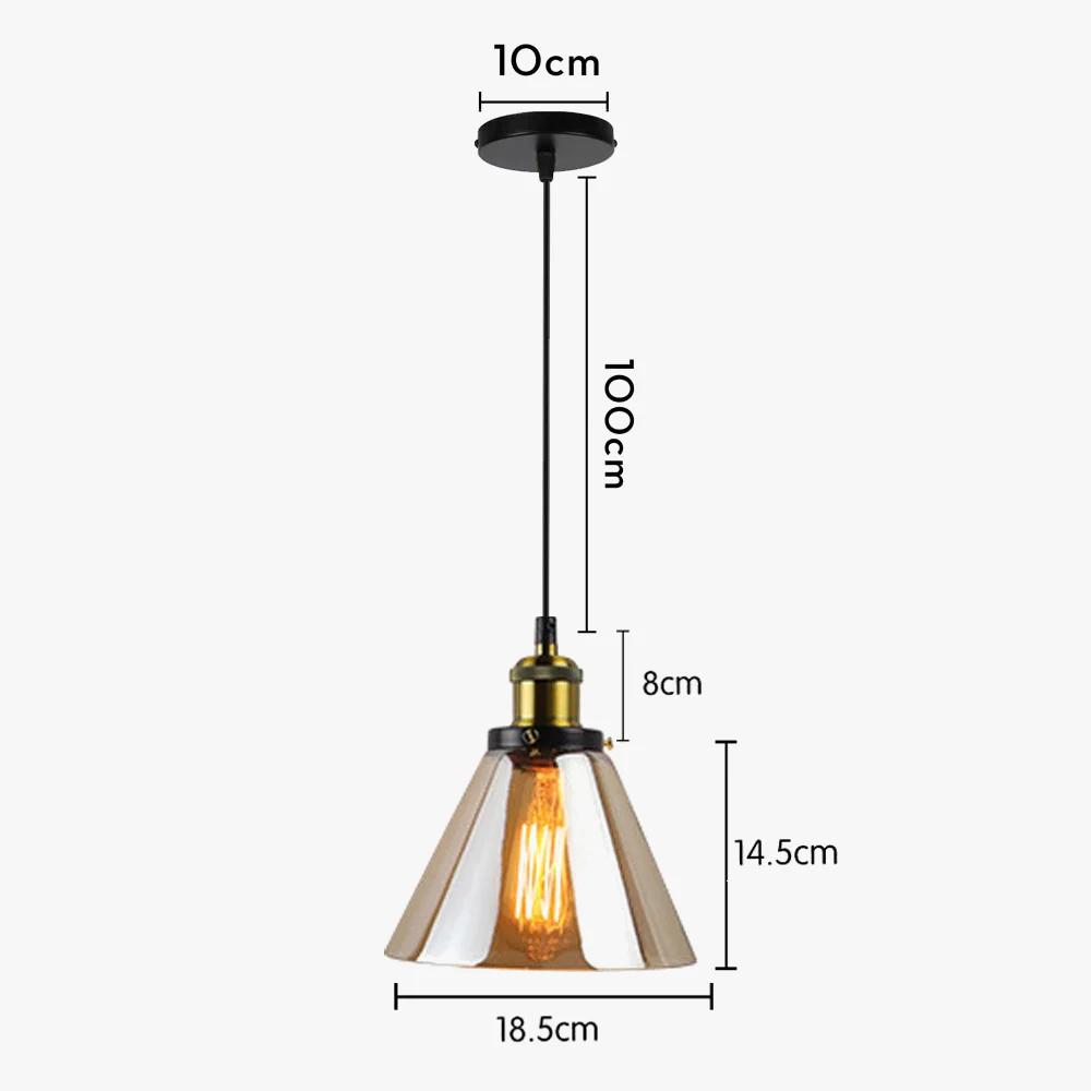 suspension moderne en verre pour décoration intérieure élégante - Image 8
