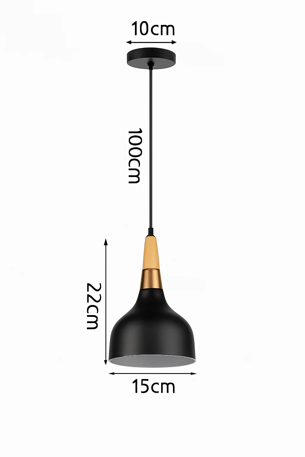 suspension moderne nordique en aluminium rétro pour intérieur design - Image 10