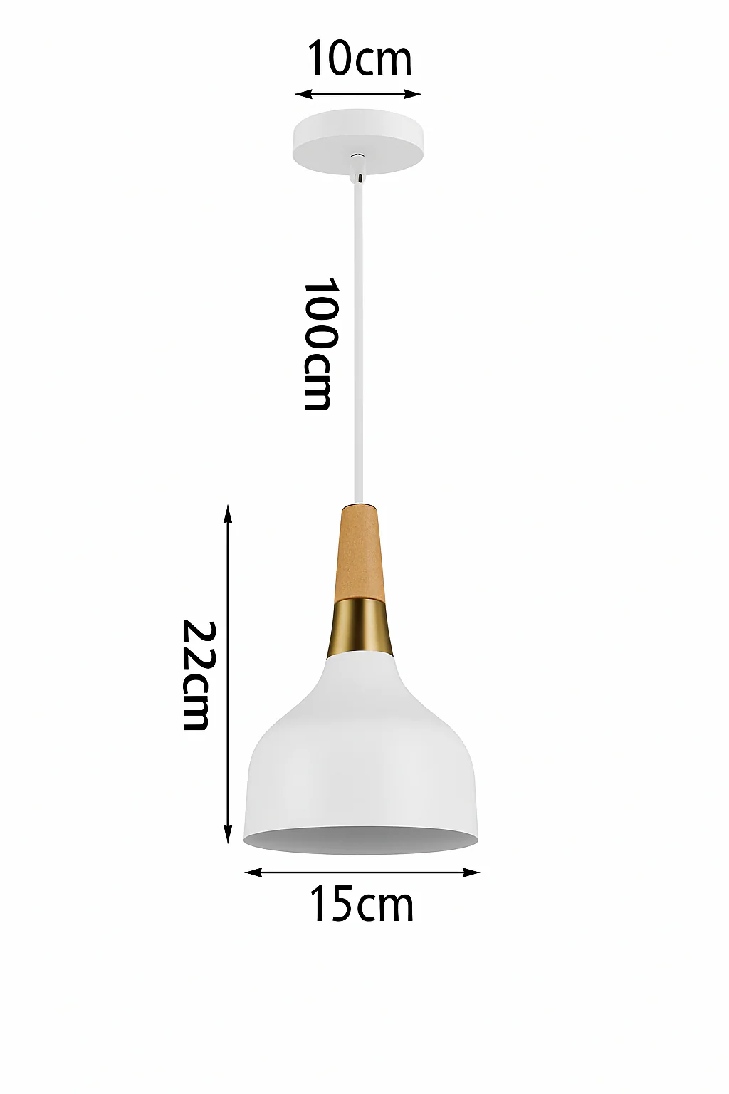 suspension moderne nordique en aluminium rétro pour intérieur design - Image 12