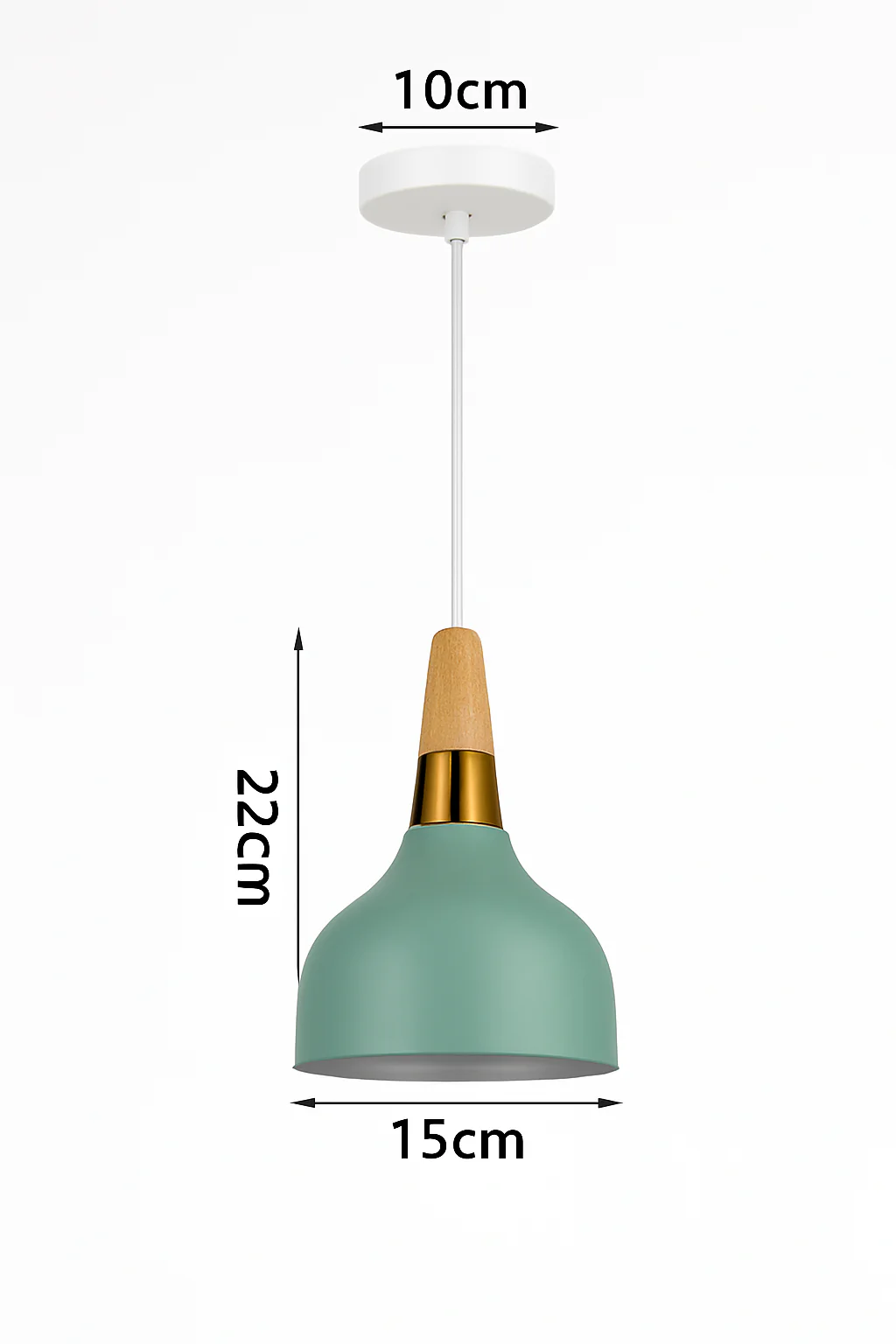 suspension moderne nordique en aluminium rétro pour intérieur design - Image 13