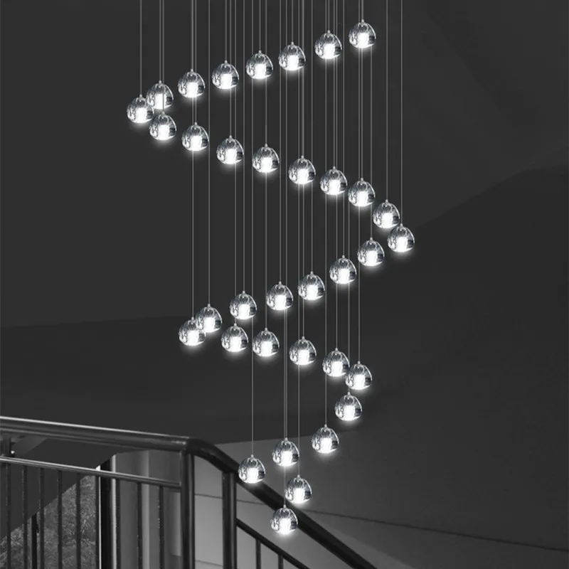 suspension moderne nordique en cristal pour décoration élégante - Image 5
