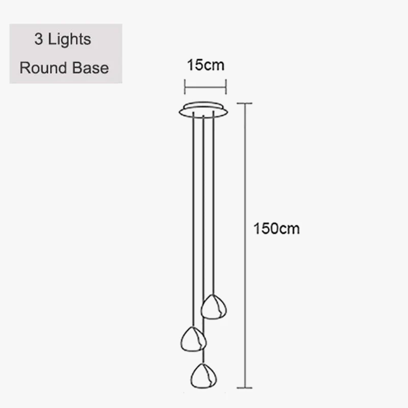 suspension moderne nordique en cristal pour décoration élégante - Image 7