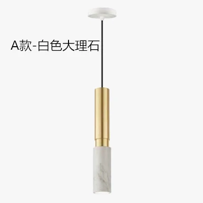 suspension moderne simple en marbre de style nordique ins - Image 10