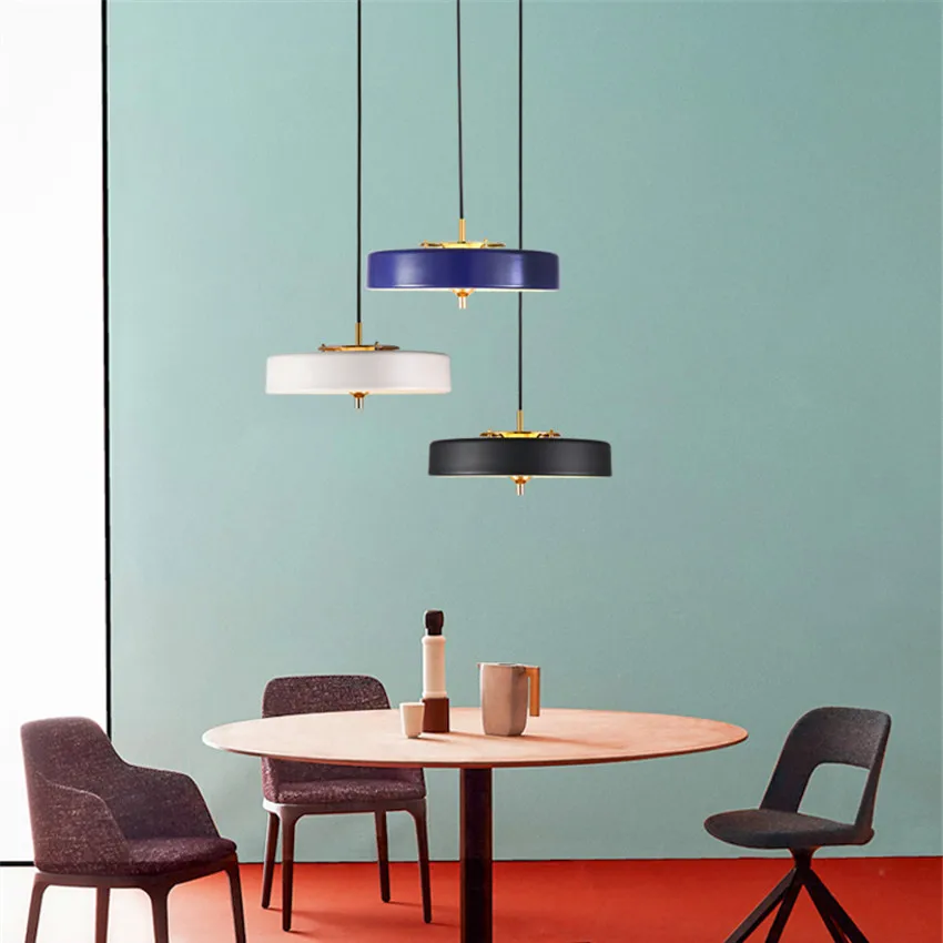 suspension nordic revolve lustre led métal moderne pour restaurant et bar - Image 4