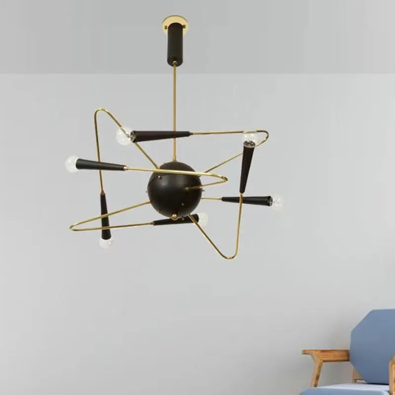 suspension nordique design industriel éclairage moderne pour intérieur - Image 8