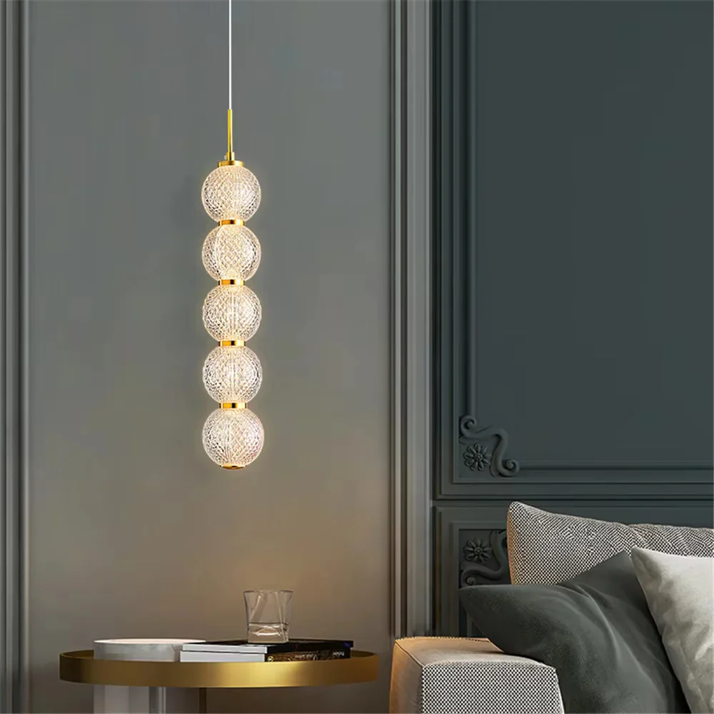 suspension nordique en acrylique pour cuisine et restaurant - Image 4