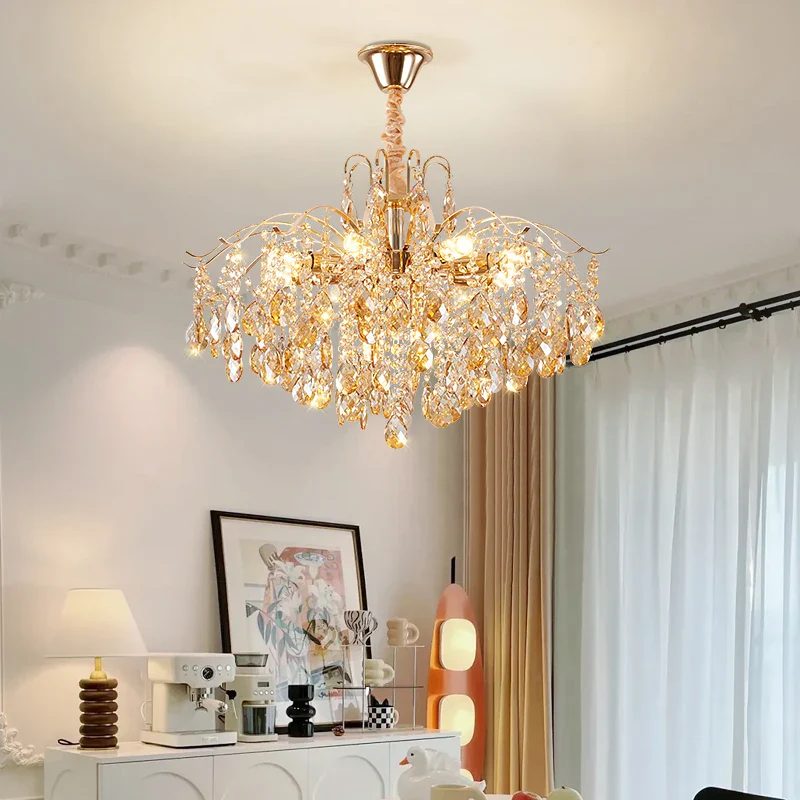 suspension nordique en cristal moderne et chaleureuse - Image 3