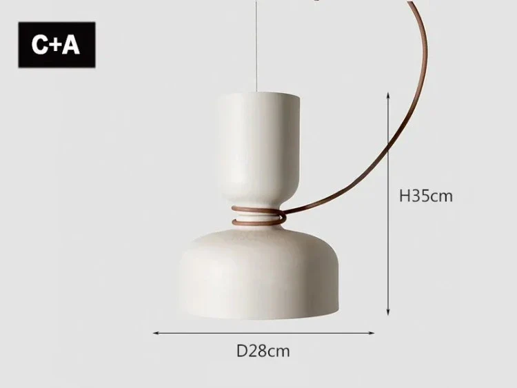 suspension nordique moderne à led pour décoration intérieure créative - Image 12