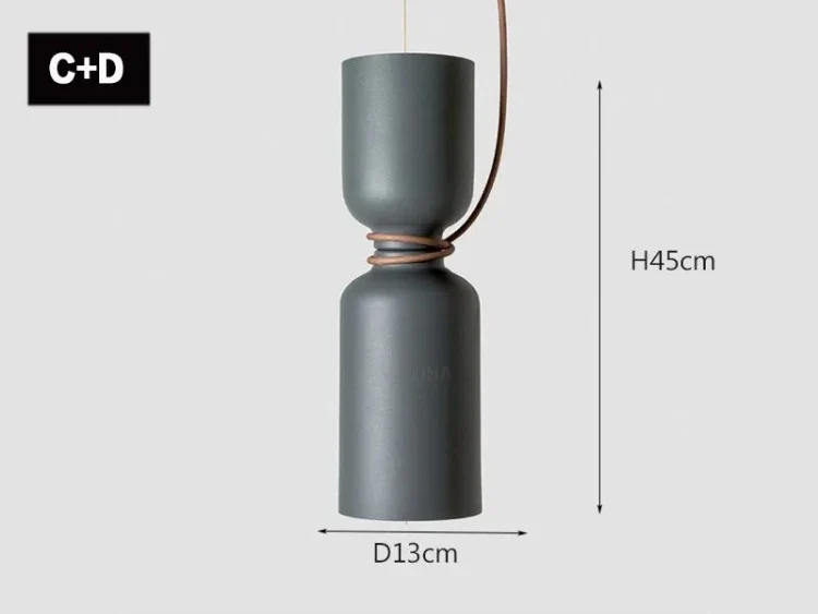 suspension nordique moderne à led pour décoration intérieure créative - Image 17