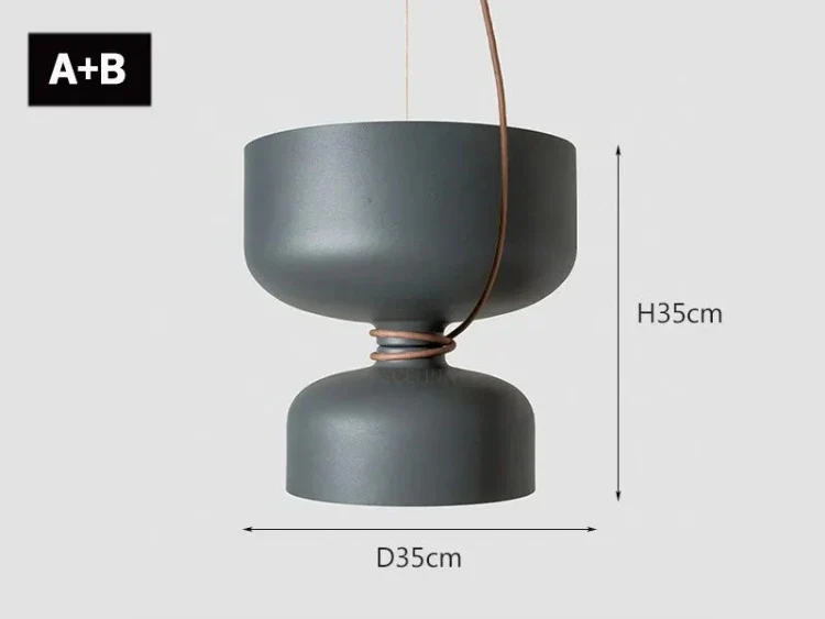 suspension nordique moderne à led pour décoration intérieure créative - Image 19