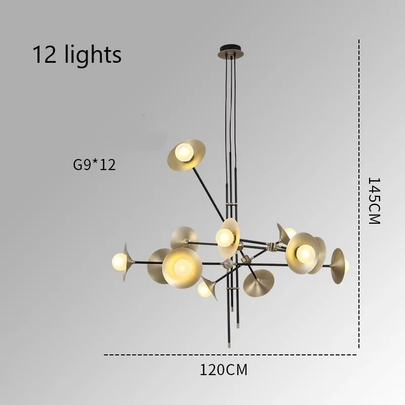suspension postmoderne nordique design pour éclairage intérieur décoratif - Image 10