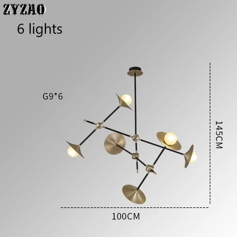 suspension postmoderne nordique design pour éclairage intérieur décoratif - Image 6