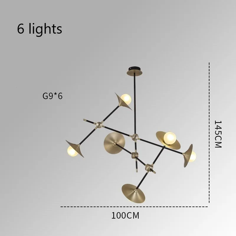 suspension postmoderne nordique design pour éclairage intérieur décoratif - Image 7