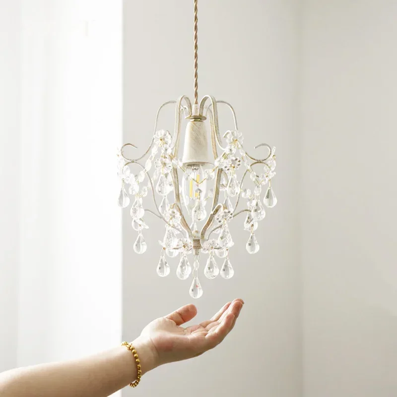suspension rétro en cristal forme goutte d'eau pour décoration élégante - Image 2