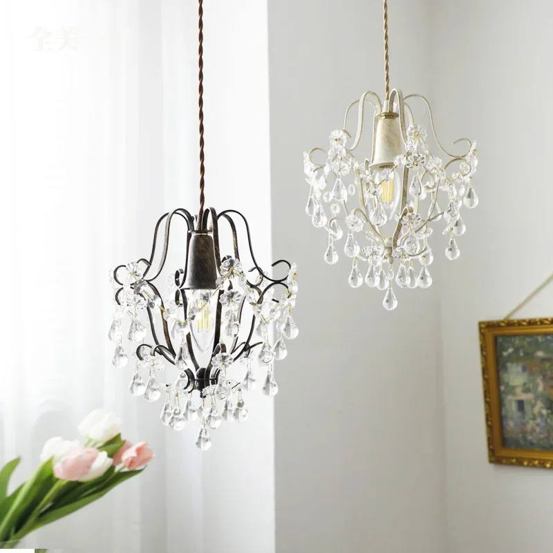 suspension rétro en cristal forme goutte d'eau pour décoration élégante - Image 3