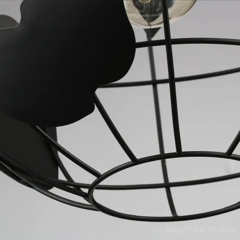 suspension rétro en forme de terre avec éclairage led créatif - Image 6
