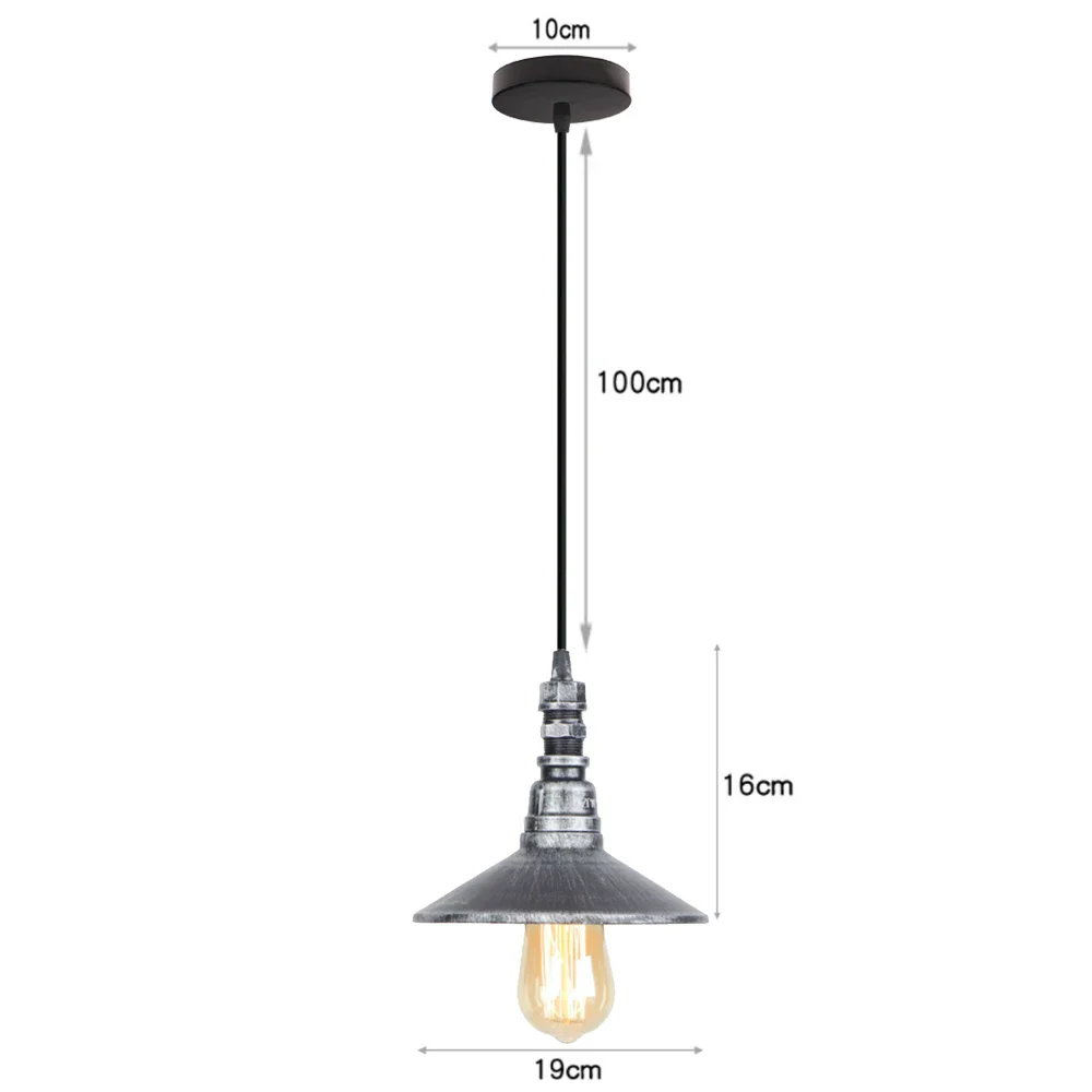 suspension rétro industrielle pour un éclairage vintage élégant - Image 12