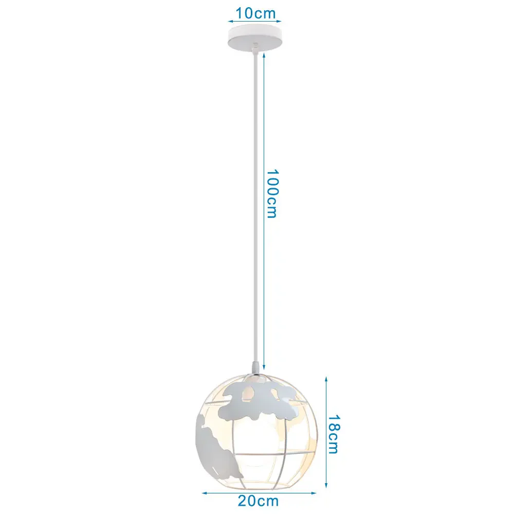 suspension rétro industrielle style loft vintage pour intérieur - Image 15