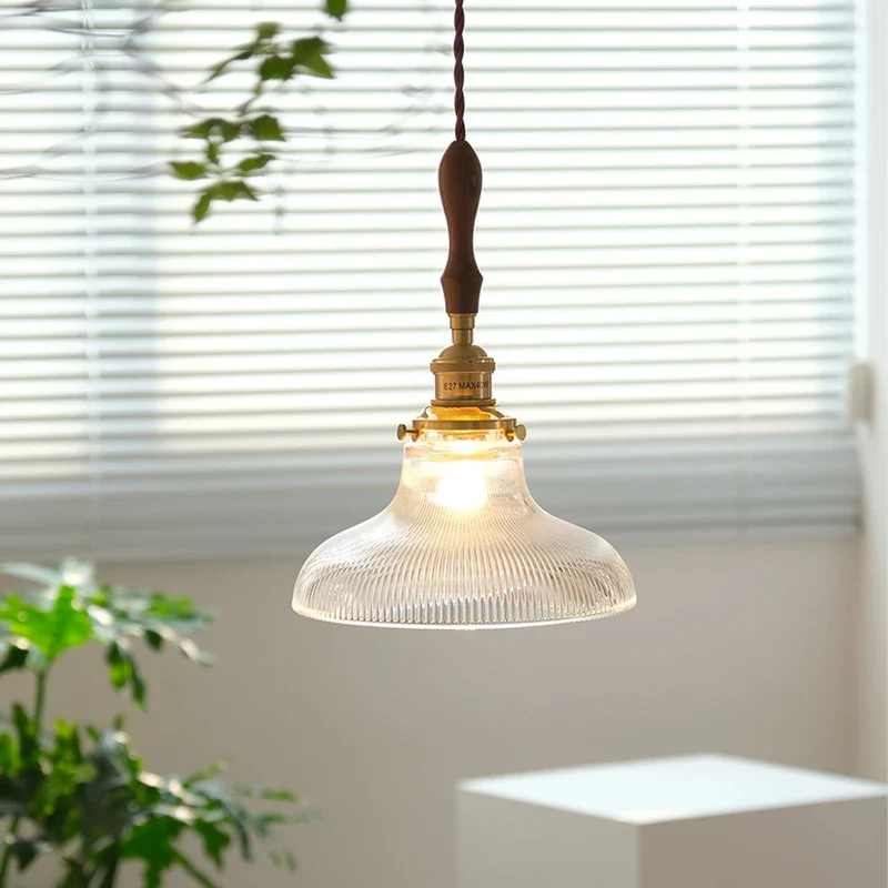 suspension rétro nordique en verre et laiton pour décoration intérieure - Image 3