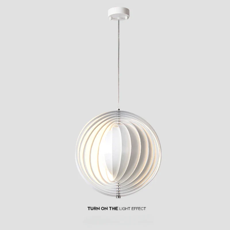 suspension ronde à led décorative en forme de boule - Image 8