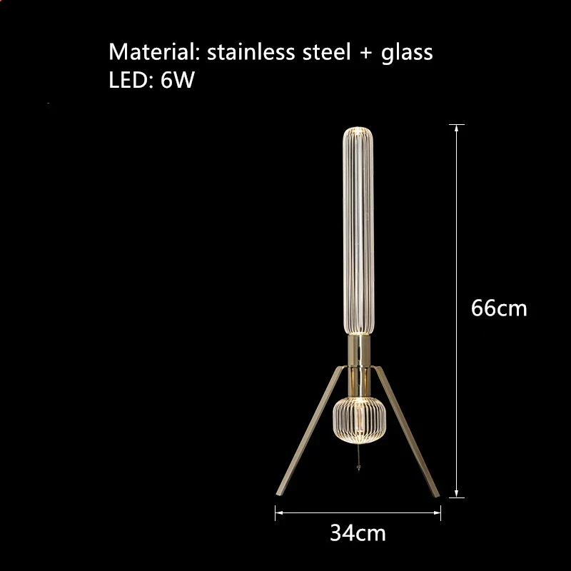 suspension tubes lumineux en verre transparent design nordique réglable - Image 16