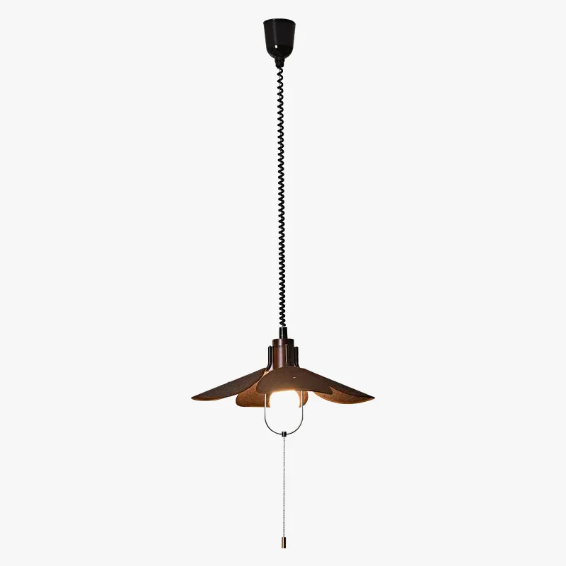 suspension wabi-sabi en bois pour restaurant et bar - Image 6