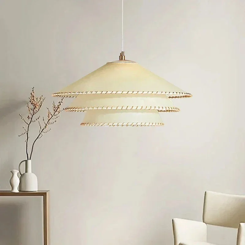suspension wabi sabi en parchemin pour décoration intérieure - Image 3
