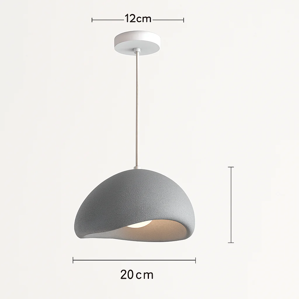 suspension wabi-sabi en résine créative pour décoration intérieure - Image 13