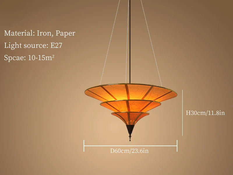 suspension wabi sabi pour décoration intérieure asiatique élégante - Image 9