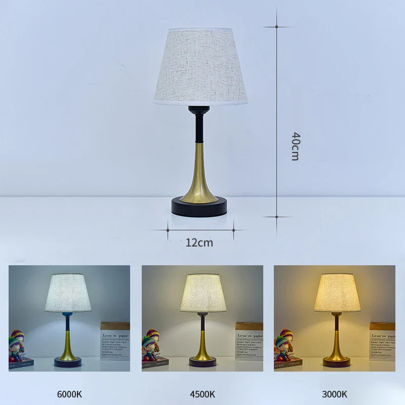 USB veilleuse moderne lampes de bureau nordique pour chevet maison chambre hôtel décoration chambre atmosphère Led lampes de bureau - Image 5