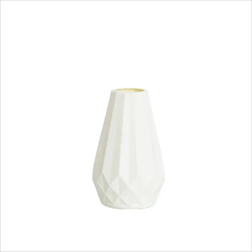 vase à fleurs en diamant style nordique moderne en plastique - Image 7