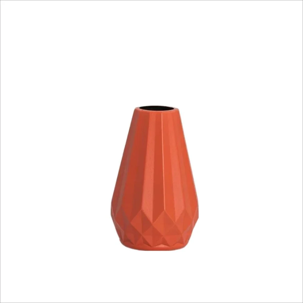 vase à fleurs en diamant style nordique moderne en plastique - Image 8