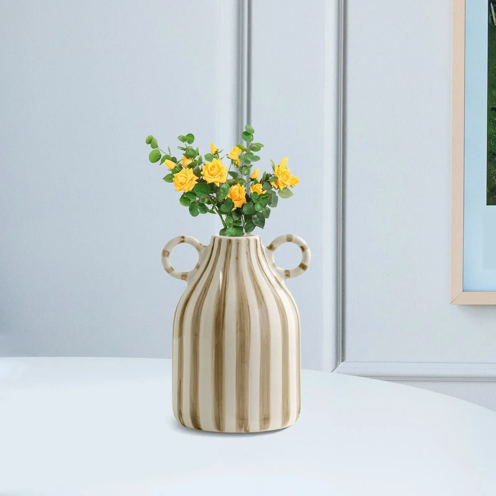 vase décoratif nordique pour fleurs fraîches et sèches - Image 10