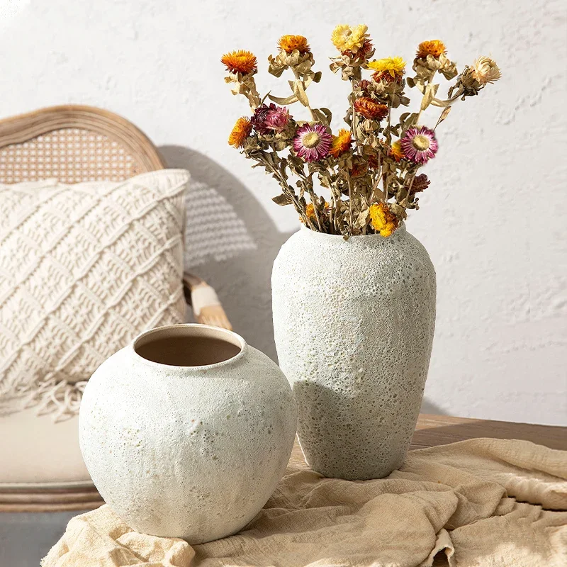vase en céramique chinois pour décoration et arrangement floral - Image 2