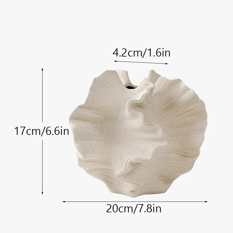 vase en céramique design nordique pour décoration florale moderne - Image 7