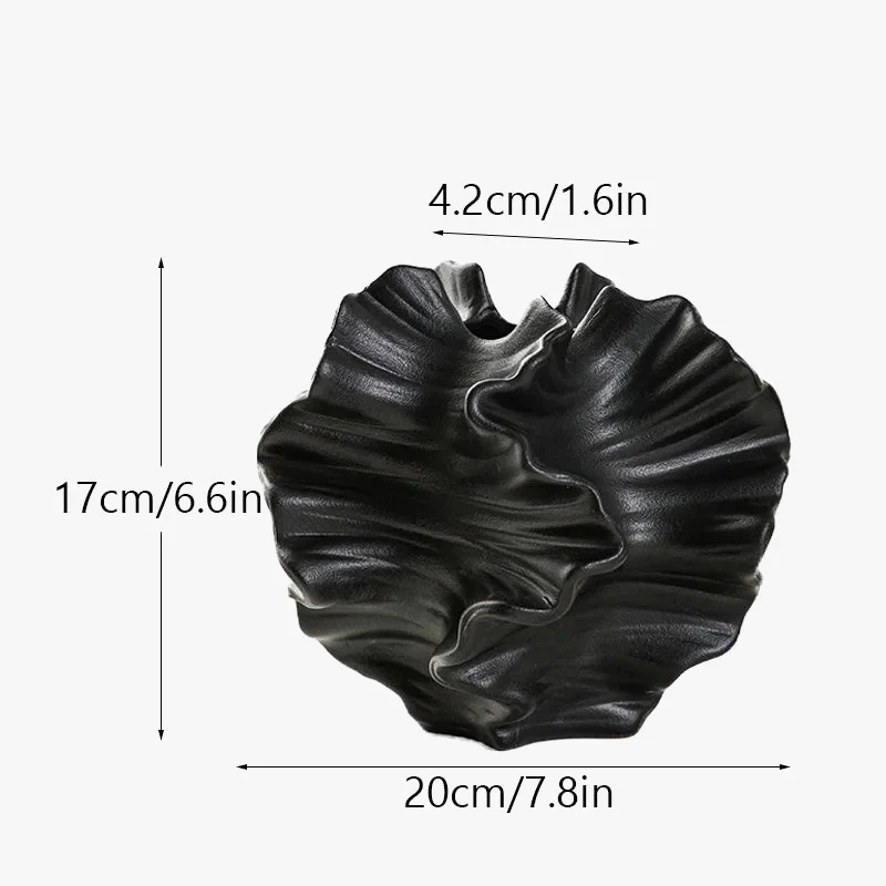 vase en céramique design nordique pour décoration florale moderne - Image 9