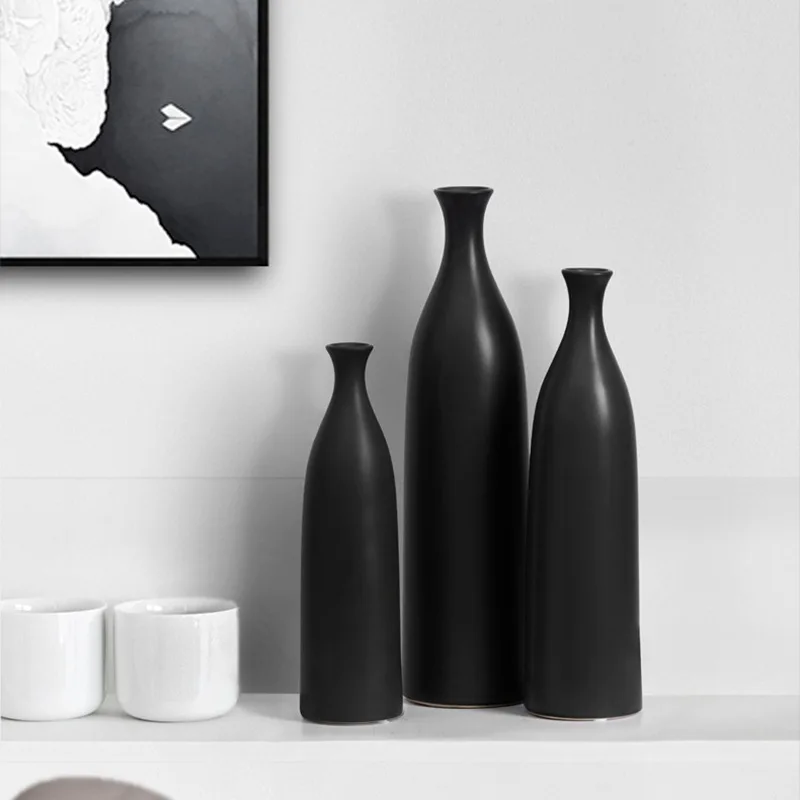 vase en céramique moderne pour décoration florale élégante - Image 5