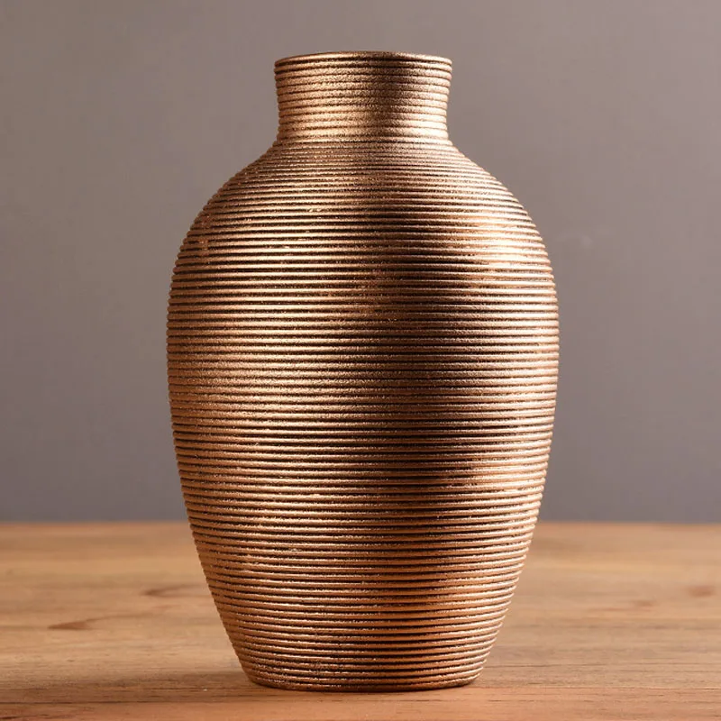 vase en céramique moderne pour décoration intérieure de fleurs - Image 11