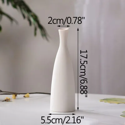vase en céramique moderne pour fleurs séchées décoration artisanale - Image 9