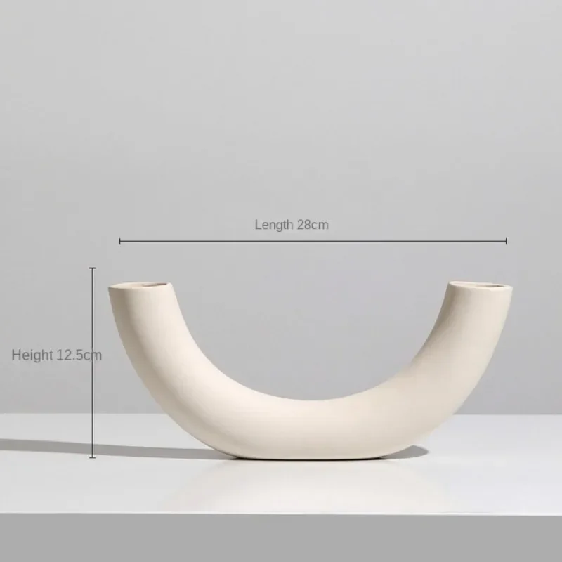 vase en céramique moderne pour fleurs séchées décoration intérieure - Image 13