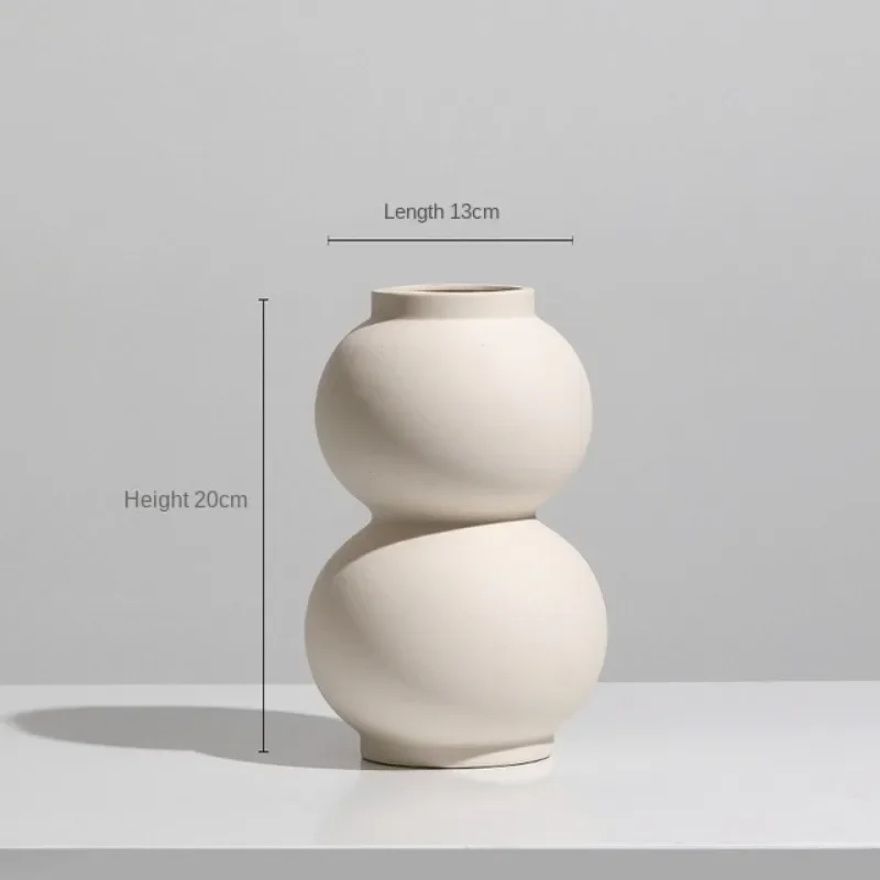vase en céramique moderne pour fleurs séchées décoration intérieure - Image 15